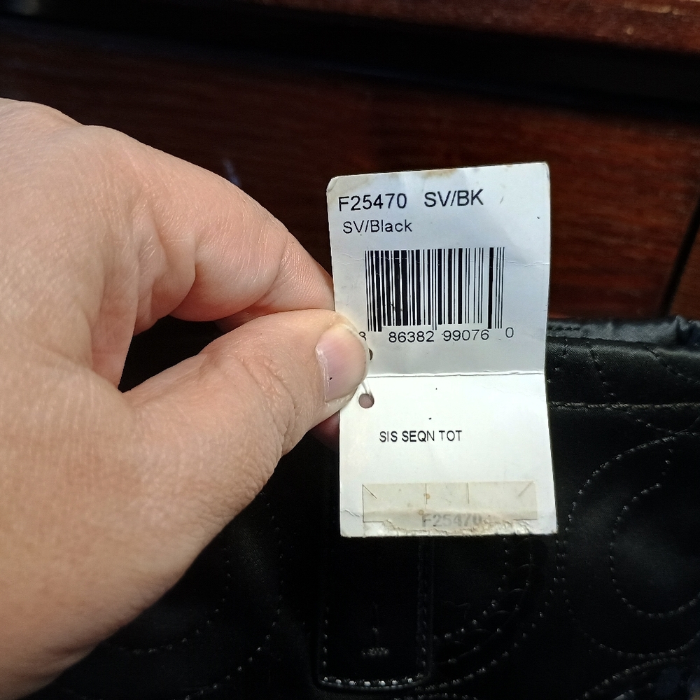 Coach Signature C Sequin Medium Tote NWT - Picture 7 of 7